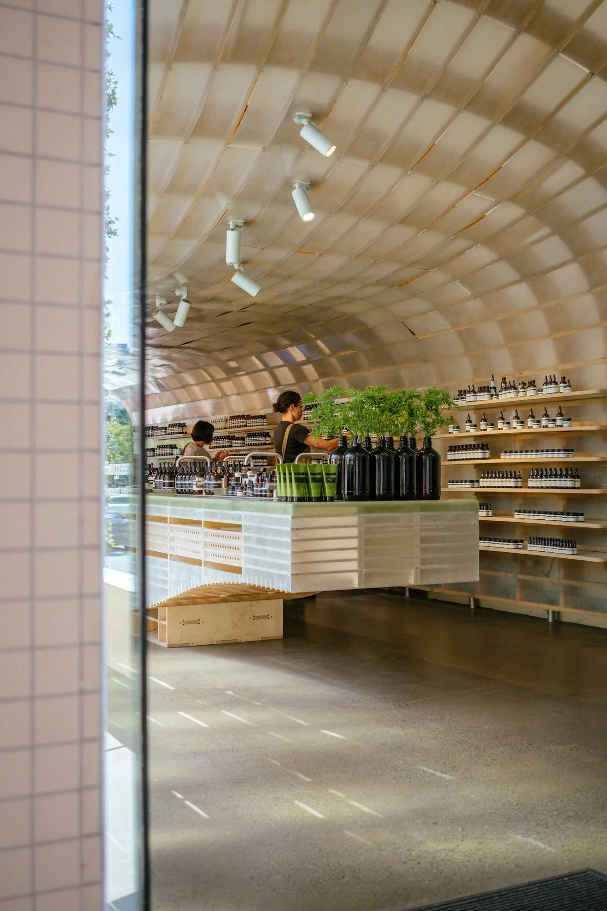Modern Supermarket Interior