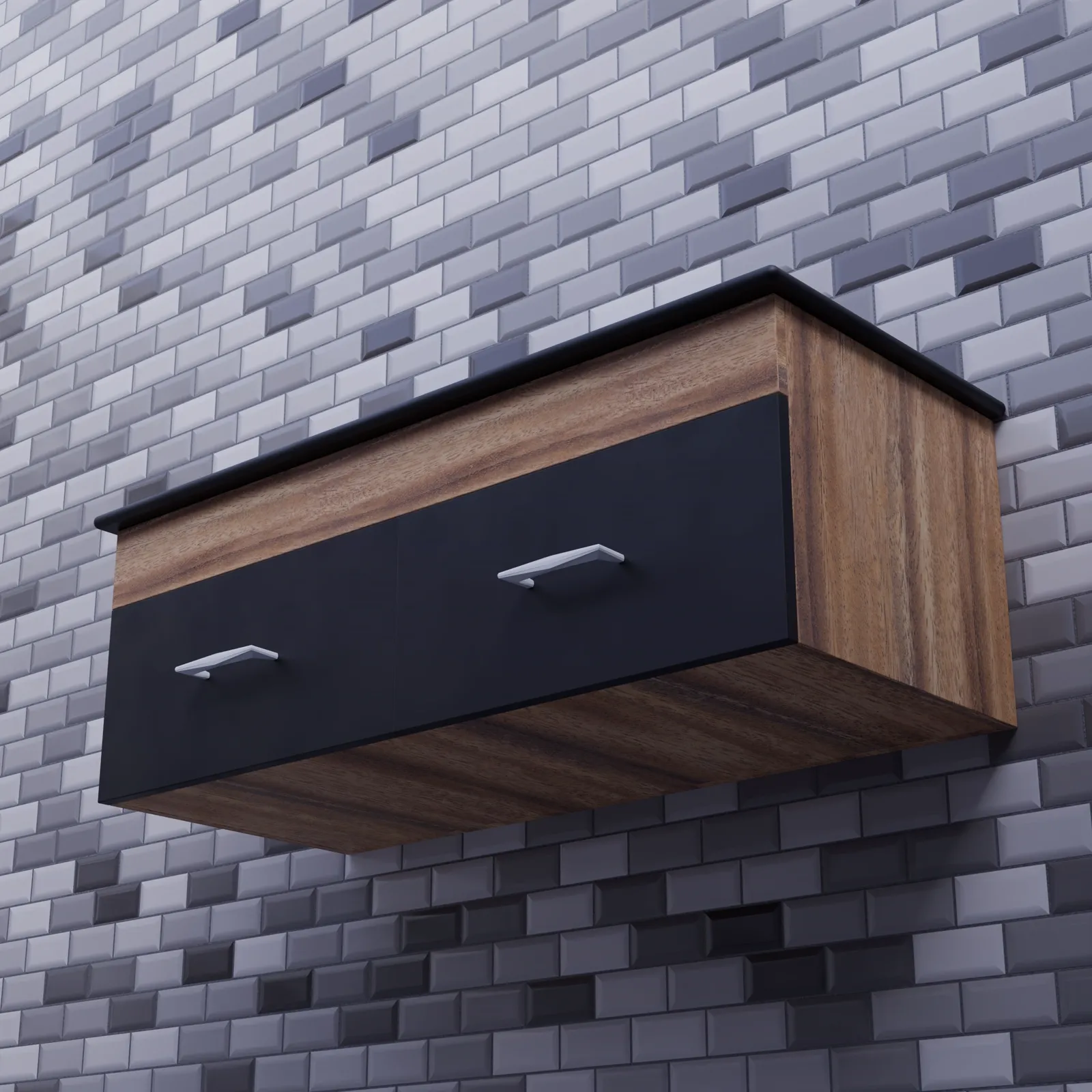 Wall Mounted Crockery Unit
