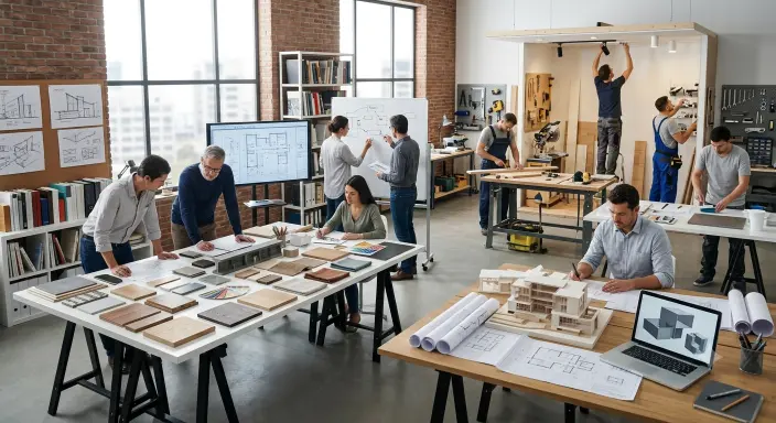 Experienced architects and interior design experts at Orange Interiors
