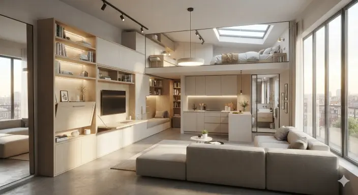 Smart space planning and furniture layouts by Orange Interiors