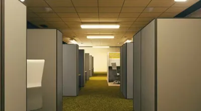 Space optimization using modular office partitions