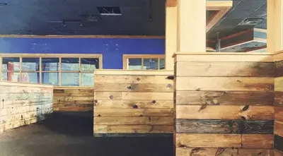 Modern brand-aligned office cabin aesthetics