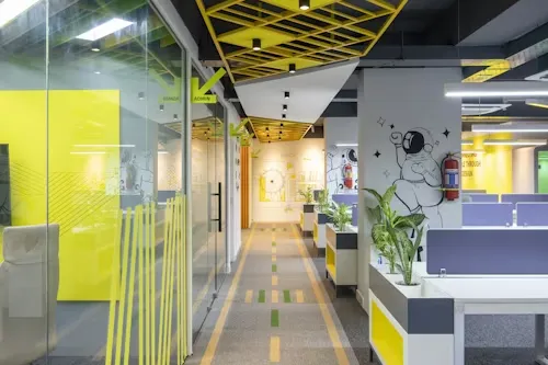 Step-by-step office partition design and execution process