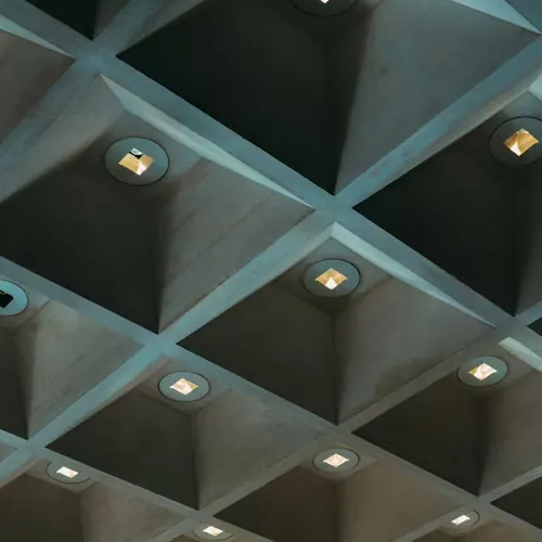 Professional commercial ceiling finishing and lighting
