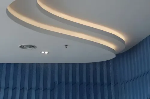 Energy efficient false ceiling insulation for thermal comfort