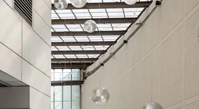 Durable PVC false ceiling for office pantries