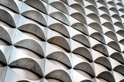 ACP cladding and decorative panels for office facade