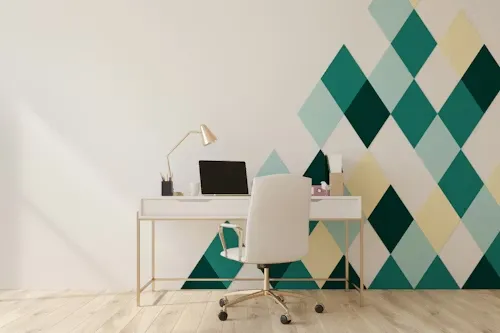 Accent walls for brand identity in Chennai offices
